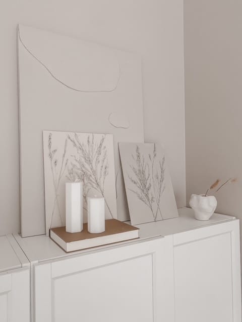 DIY Autumn Flower Art