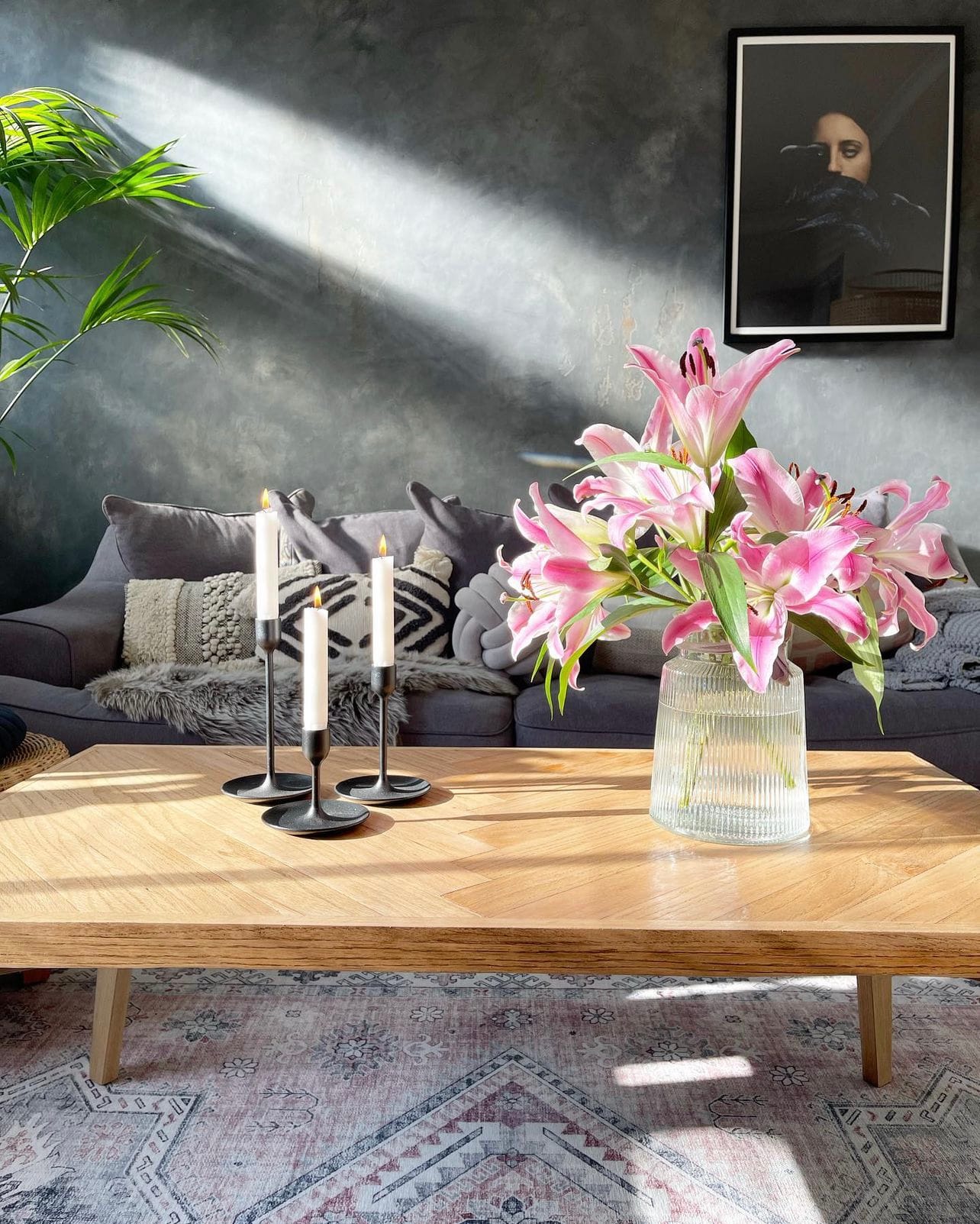 Limewash Wall Effect