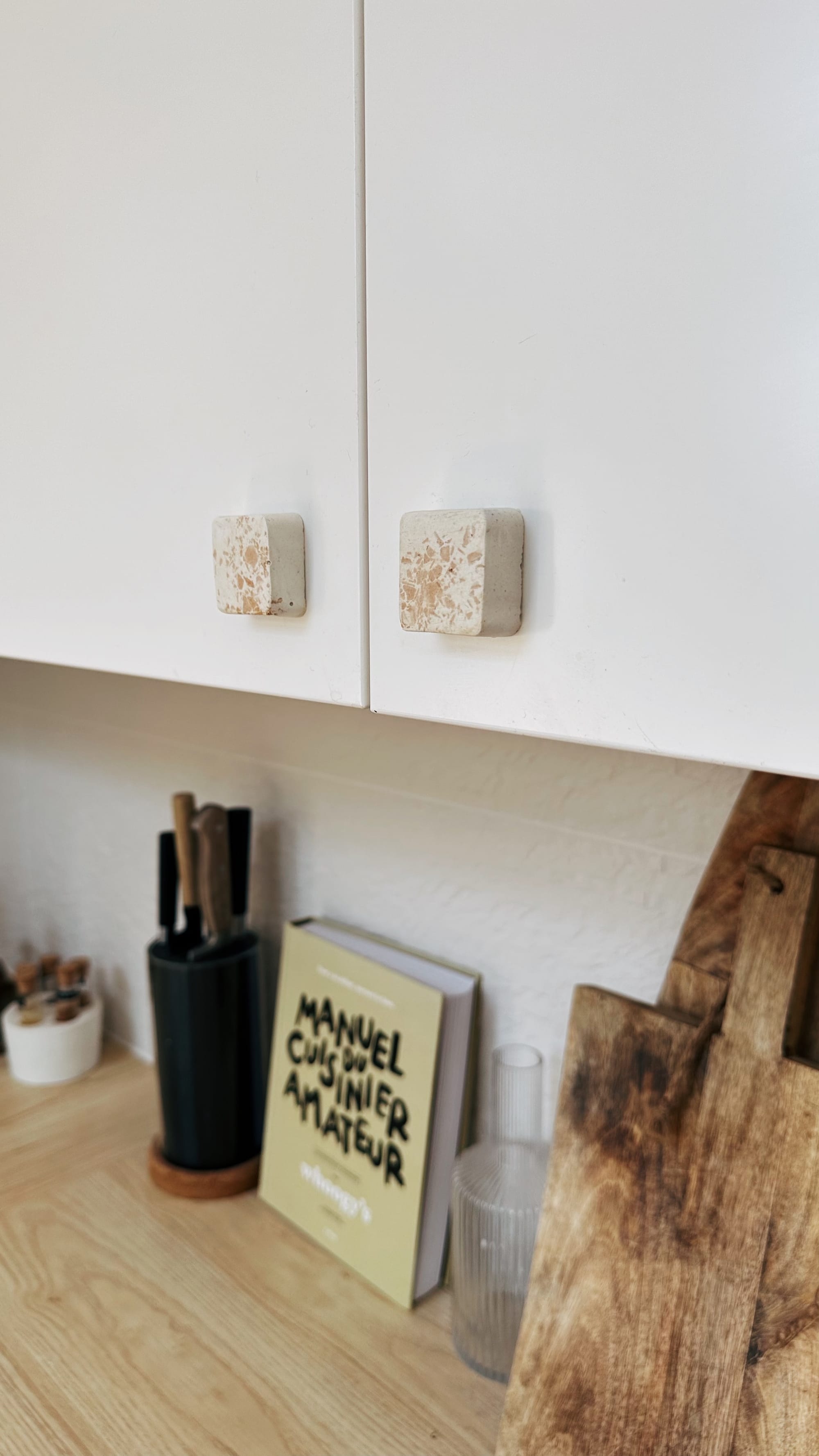 DIY - Boutons de tiroirs effet terrazzo