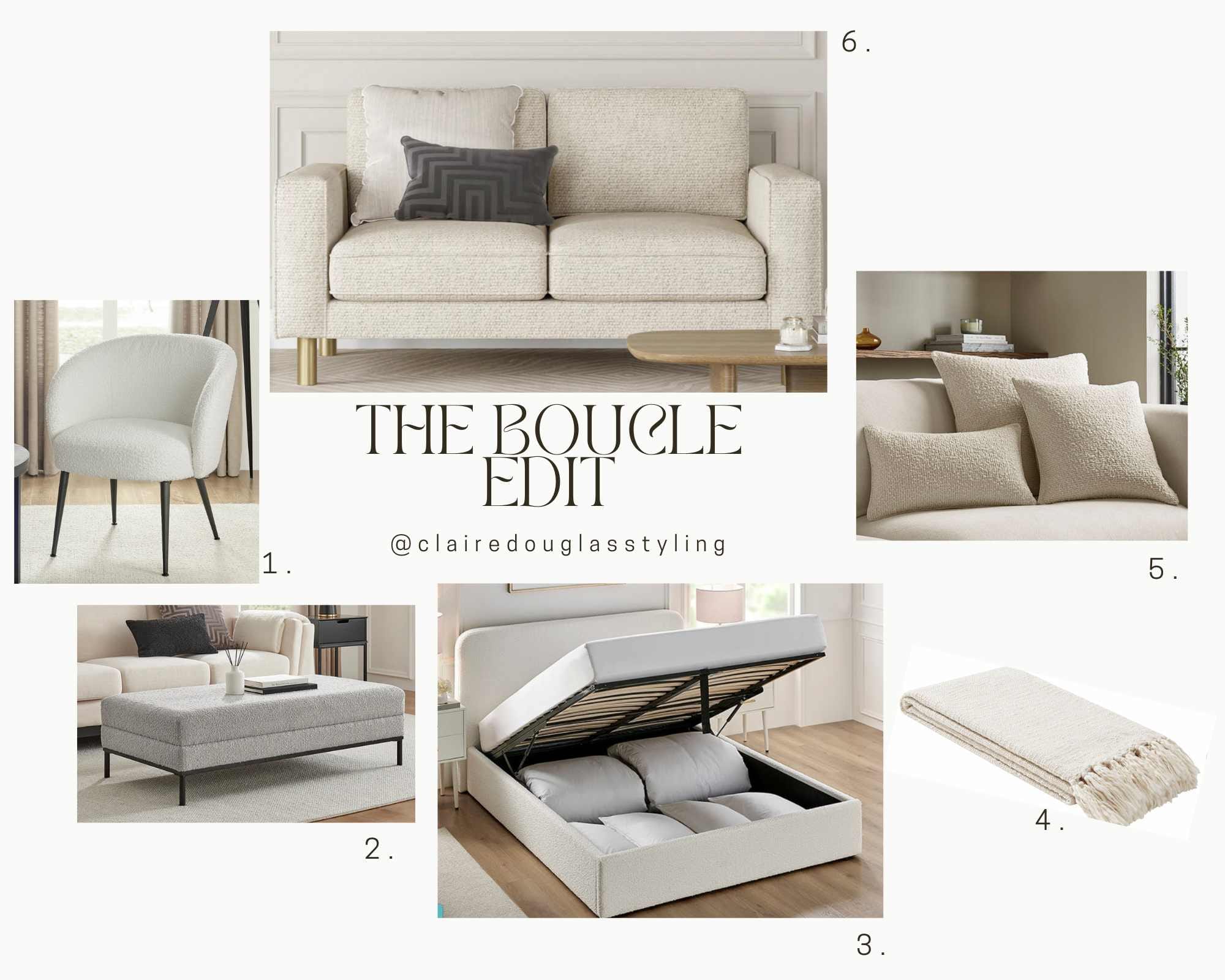 Bouclé is here to stay!