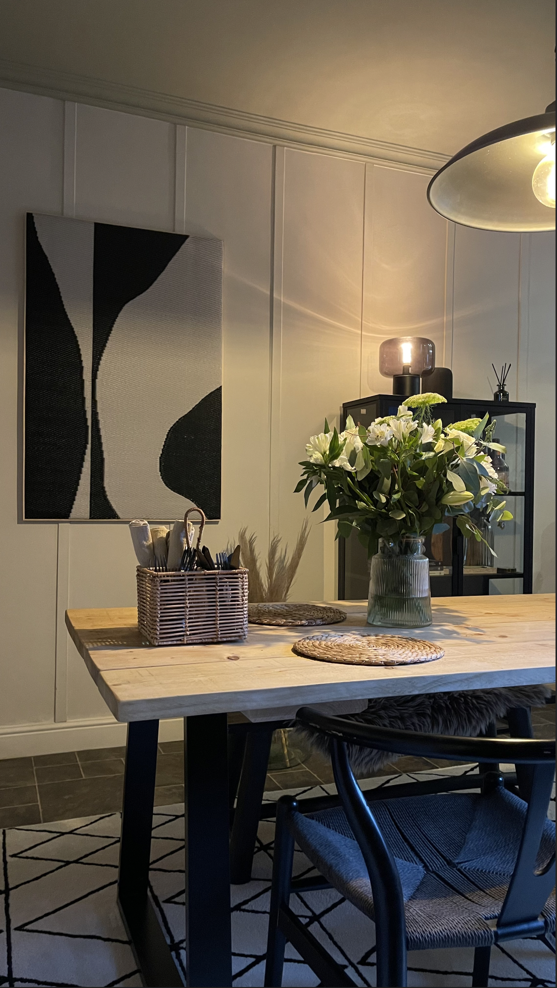 DIY Plank Dining Table